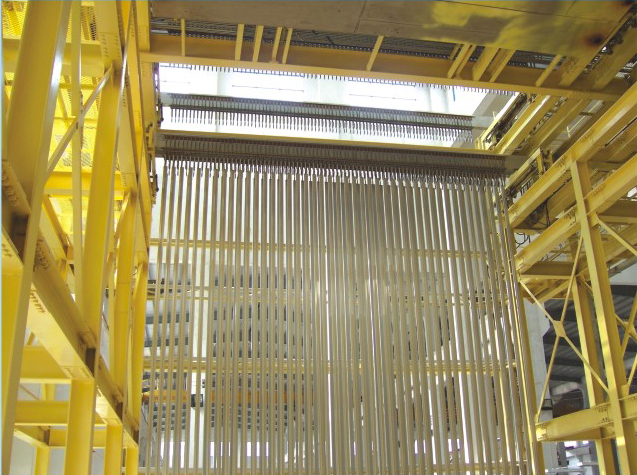 Vertical anodizing (ED) plant i